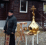 Освящение и водружение креста на купол Ильинского храма поселка Вешки - Московская Епархия РЦП