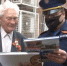 К 75-летию Великой Победы. Спасатели Павловского Посада поздравили ветерана Константина Трошина - ГУ МЧС МО