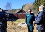 Рабочий день лесничего в объективе телекамеры