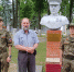 Памятник герою-танкисту Ивану Голубу, который создал волоколамский художник, открыли в Кантемировской дивизии - ИА Медиа Ток