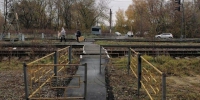 На девяти железнодорожных переходах Подмосковья установили ограждения «змейка» - Regions.Ru