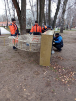 Подмосковный Пушкинский начали украшать к Новому году
