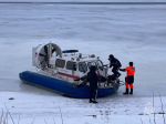Спасатели приняли участие в спасении рыбака, провалившегося под лед водоема в Дубне