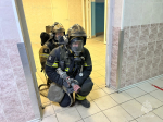 Противопожарные учения проведены в Серпуховской больнице