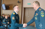 Торжественное мероприятие в честь Дня защитника Отечества состоялось в Главном управлении