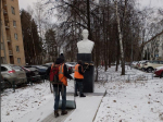 Коммунальные службы Подмосковья привели в порядок мемориалы ко Дню защитника