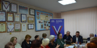 Депутат Мособлдумы Михаил Ждан отчитался о своей работе перед ветеранами и коллективами учреждений во Фрязино - Единая Россия