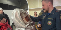 Учащиеся школы "Новое поколение" посетили пожарную часть в Одинцово - ГУ МЧС МО