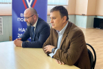 Денис Перепелицын отчитался о проделанной работе перед избирателями Лобни