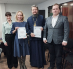 Заключение соглашения о сотрудничестве между Лобненским благочинием и Управлением образования городского округа Лобня