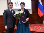 Женщин Подмосковья поздравили с 8 марта и наградили орденами и Благодарностями президента