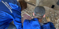 Каширские молодогвардейцы помогают реставрировать Мемориал павшим воинам - РТВ-Подмосковье