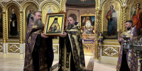 Молебен в завершение пребывания чудотворной иконы равноапостольного Николая Японского в Солнечногорском благочинии - Московская Епархия РЦП