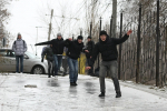 Москвичей предупредили о сильной гололедице вечером 9 апреля