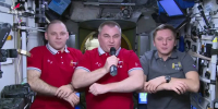 Экипаж МКС поздравил россиян с Днем космонавтики - MosRegToday.Ru