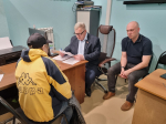 Руководитель фракции КПРФ в Мособлдуме Александр Наумов провел прием жителей в Озерах