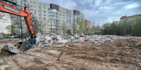 В Звенигороде начался снос многоэтажки, простоявшей недостроенной 15 лет - РТВ-Подмосковье