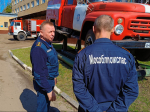 Подмосковные спасатели приняли участие в массовых городских субботниках
