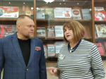 В библиотеке им. В. В. Розанова прошла ежегодная акция «Библионочь 2025», посвященная 80-летию Победы в Великой Отечественной войне.