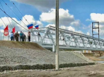 Построенный Подмосковьем мост в ДНР стал важным центром городской жизни