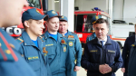 Губернатор Подмосковья и министр МЧС РФ поздравили сотрудников пожарной охраны с профессиональным праздником