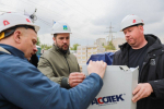 В Чехове единороссы проконтролировали ход строительства будущей детской поликлиники