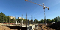 Строители приступили к возведению монолитных конструкций нового корпуса школы в Подольске - MosRegToday.Ru