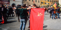 На протестах в Сан-Франциско заметили советские флаги - MosRegToday.Ru