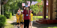 В детском лагере «Литвиново» вновь начал работу палаточный лагерь - РТВ-Подмосковье