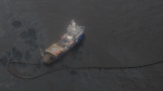Два рыбака оказались в воде после столкновения с танкером в Приморье