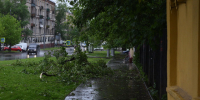 Для ликвидации последствий непогоды в Подмосковье утром 9 июля привлекли 33 единицы техники - Regions.Ru