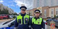 Инспекторы ДПС Серпухова оказали помощь женщине, которую искусала собака - MosRegToday.Ru
