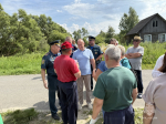 Добровольным пожарным Егорьевска торжественно вручили противопожарное оборудование