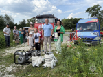 Добровольным пожарным Егорьевска торжественно вручили противопожарное оборудование