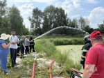 Добровольным пожарным Егорьевска торжественно вручили противопожарное оборудование