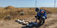 Восемь мин нашли около ж/д путей рядом с Крымским мостом - РТВ-Подмосковье