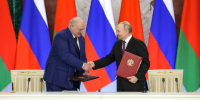Путин сердечно поздравил Лукашенко с днем рождения и пожелал ему счастья - РТВ-Подмосковье