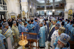 Патриарший наместник Московской митрополии принял участие в торжествах по случаю 35-летия архиерейской хиротонии митрополита Ташкентсткого и Среднеазиатского Викентия
