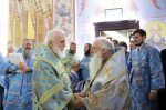 Патриарший наместник Московской митрополии принял участие в торжествах по случаю 35-летия архиерейской хиротонии митрополита Ташкентсткого и Среднеазиатского Викентия