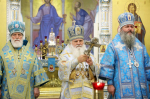 Патриарший наместник Московской митрополии принял участие в торжествах по случаю 35-летия архиерейской хиротонии митрополита Ташкентсткого и Среднеазиатского Викентия