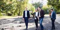 В Химках проверили ход благоустройства дворов - MosRegToday.Ru