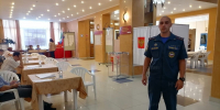 В Подмосковье сотрудники МЧС России обеспечили пожарную безопасность в день  выборов - ГУ МЧС МО