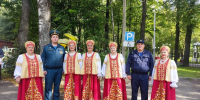 Пожарные и спасатели приняли участие в празднике "Картофельный разгуляй" - ГУ МЧС МО