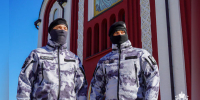 Сотрудники подмосковного главка Росгвардии приняли участие в обеспечении правопорядка при передаче священной иконы в Главный храм Росгвардии - Росгвардия