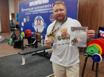 Пожарный из Подмосковья стал чемпионом Евразии по пауэрлифтингу