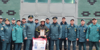 Начальника караула ПСЧ №59 Дмитрия Юркова с почетом проводили на заслуженный отдых - ГУ МЧС МО