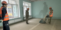 Общественники проконтролировали капремонт дошкольного отделения МБОУ Лицей №4 - Общественная палата МО
