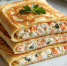 Легкий крабовый салат с яичными блинчиками: как приготовить оригинальный и воздушный вариант за 15 минут - Regions.Ru