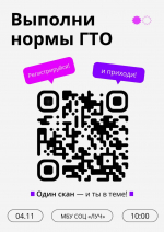 4 ноября пройдет тестирование нормативов Всероссийского физкультурно-спортивного комплекса «Готов к труду и обороне» посвященное Дню народного единства