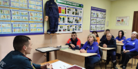 В Чехове сотрудники МЧС провели профилактическое мероприятие по соблюдению мер пожарной безопасности - ГУ МЧС МО